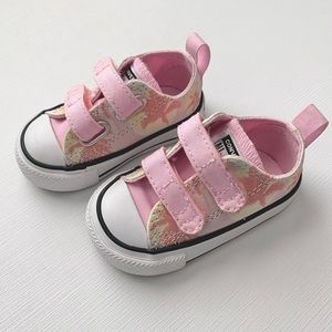 Palm Tree Print Converse Chuck Taylor All Star Infant Girl Sneakers